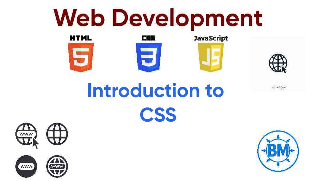 Introduction to CSS