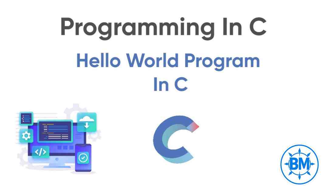 Hello World Program in C.