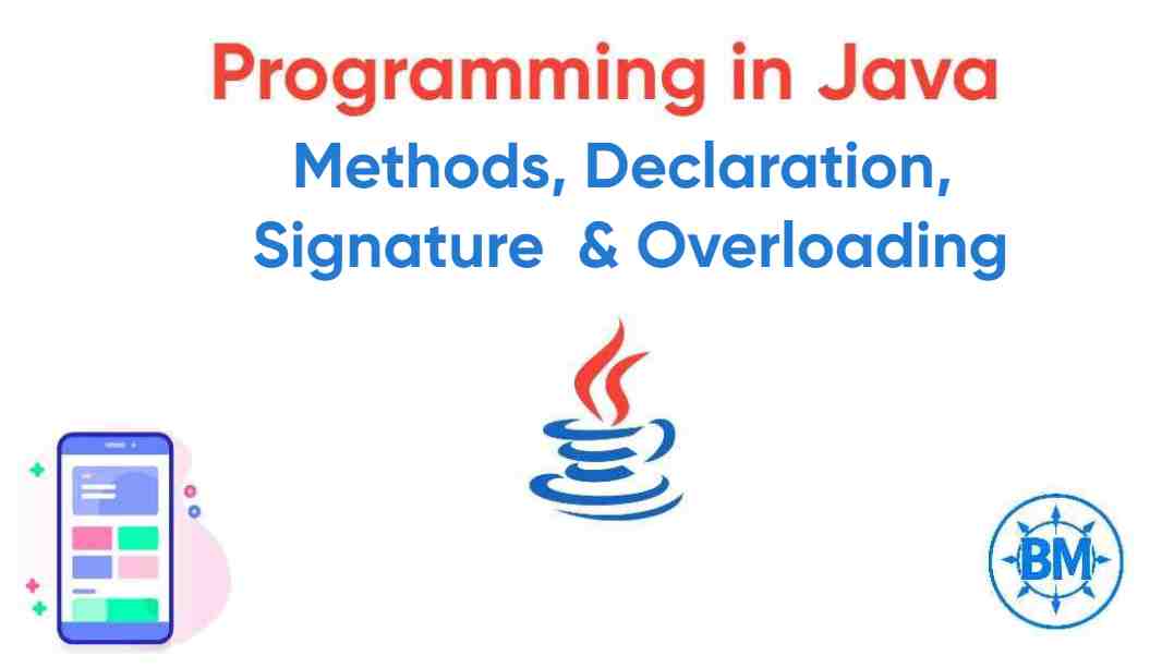 Methods in Java.
