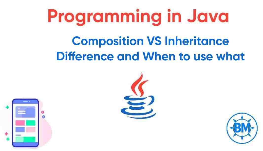 Composition vs Inheritance in Java.