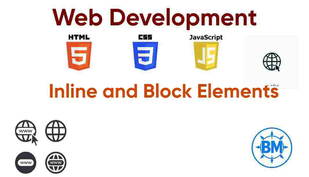 HTML Inline Element and Block Element